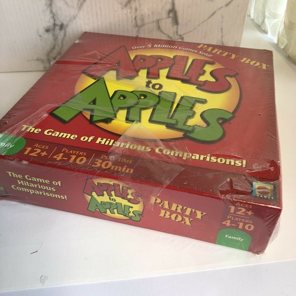 APPLES TO APPLES PARTY BOX GAME FROM MATTEL NEW - Picture 4 of 7